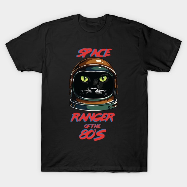 Space Cat T-Shirt by spaceranger